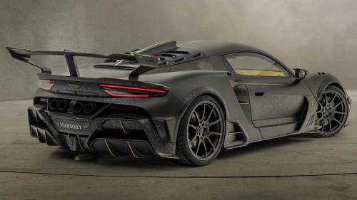 Stacking materials in urban style of auto parts? "Carbon Weng" Mansory adds forged carbon fiber to MC20.
