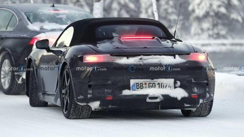 Acceleration from 100 kilometers in 2.5 seconds! Spy photos of Porsche 718 EV tests
