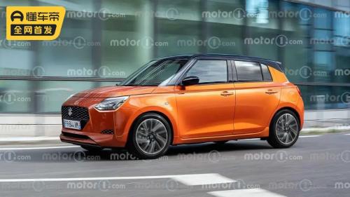 It is expected to launch in 2023 and a fourth-generation imaginary Suzuki "Swift" map is on display.
